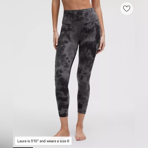lululemon athletica Charcoal Tie-Dye Leggings - Picture 4 of 7